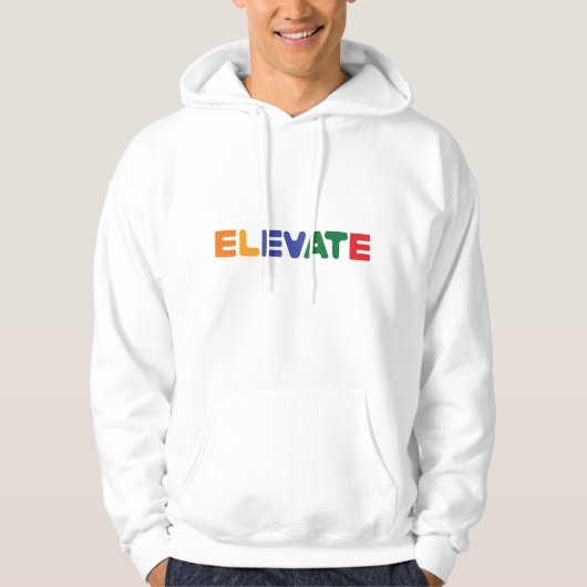 Veste À Capuche Sweatshirt ELEVATE Coloré (Devant)