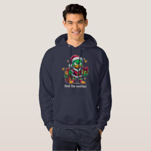 Veste À Capuche Sweatshirt "first the cookies !" Duck de No X