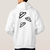 Veste À Capuche Sweatshirt génial avec Nave (Dos)