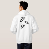Veste À Capuche Sweatshirt génial avec Nave (Dos entier)