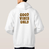 Veste À Capuche Sweatshirt Good Vibes (Dos)