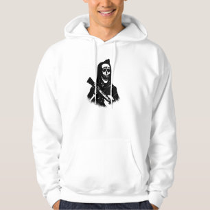 Veste À Capuche Sweatshirt guitariste squelette