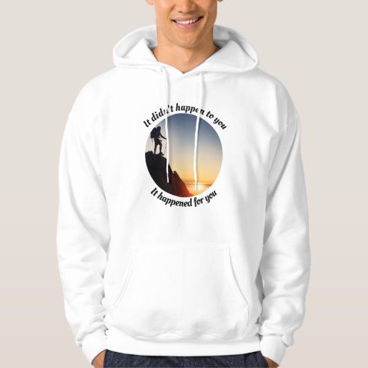 Veste À Capuche Sweatshirt inspirant (Devant)