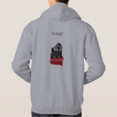 Veste À Capuche Sweatshirt KCA National (Dos)