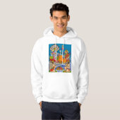 Veste À Capuche Sweatshirt Lakshmi Narayan (Devant entier)