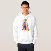 Veste À Capuche Sweatshirt Lord Hanuman (Devant entier)