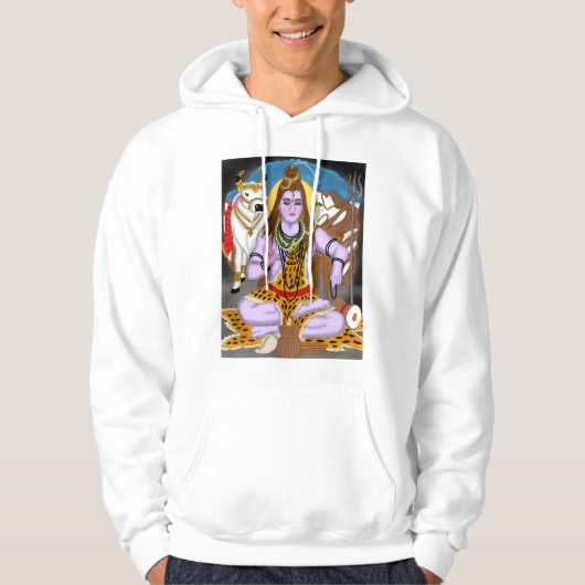 Veste À Capuche Sweatshirt Lord Shiva (Devant)