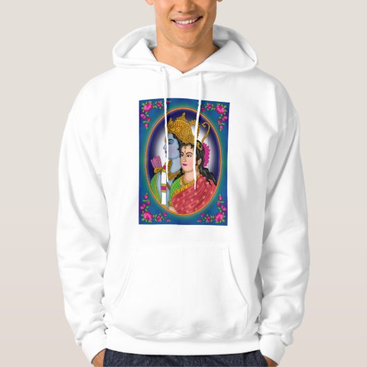 Veste À Capuche Sweatshirt Lord Sita Ram (Devant)