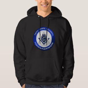 Veste À Capuche Sweatshirt Maçonnique - Hommes