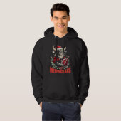 Veste À Capuche Sweatshirt Meowclaus (Devant entier)
