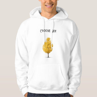 Veste À Capuche Sweatshirt Minimaliste Choisissez la Joie - Citati