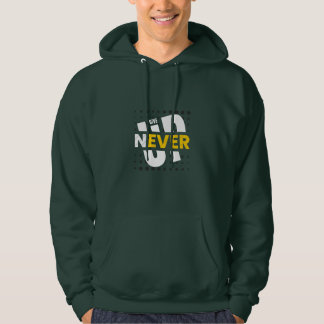 Veste À Capuche Sweatshirt NEVER GIVE UP