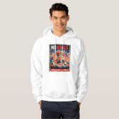 Veste À Capuche Sweatshirt Pas de rois ! (Devant entier)