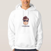 Veste À Capuche Sweatshirt Pixel Art - Affirmation de jeu rétro  (Devant)