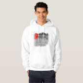 Veste À Capuche Sweatshirt pour hommes (Devant entier)