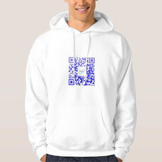 Veste À Capuche sweatshirt qr code (Devant)