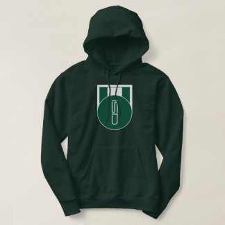 Veste À Capuche Sweatshirt Spécialité Vert-Blanc ISD