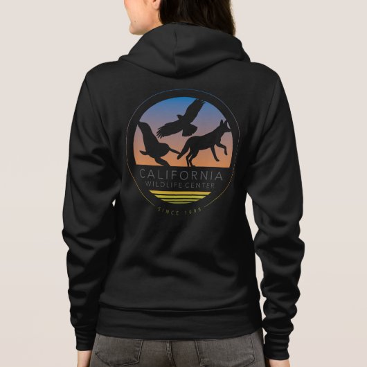 Veste À Capuche Sweatshirt zip du logo CWC (Dos)