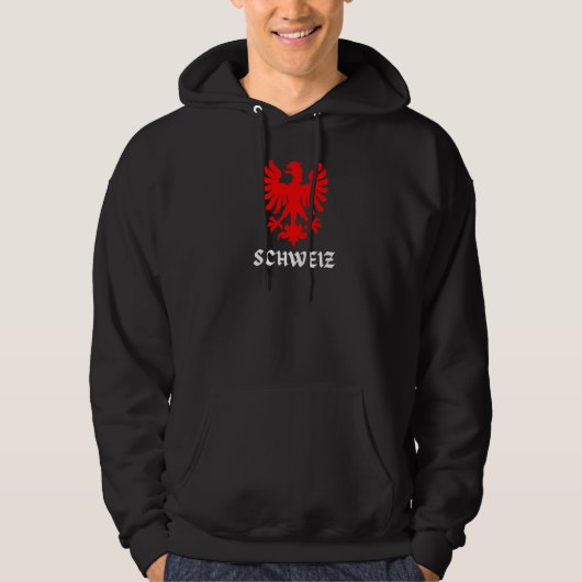 Veste À Capuche Swiss Eagle Swiss Flag Pride (Devant)