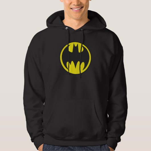 Veste À Capuche Symbole Batman | Bat Circle Logo (Devant)