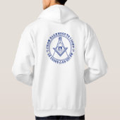 Veste À Capuche symbole de la franc-maçonnerie (Dos)
