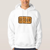 Veste À Capuche Symbole de la route Detour (Devant)
