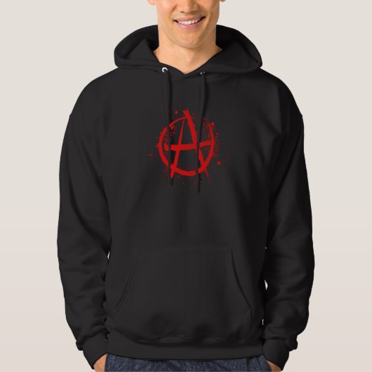 Veste À Capuche symbole de l'anarchie 2 (Devant)
