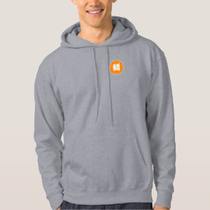 Veste À Capuche Symbole de l'année chinoise de porc Orange Cercle