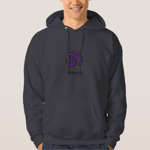 Veste À Capuche Symbole de l'OM, Namaste