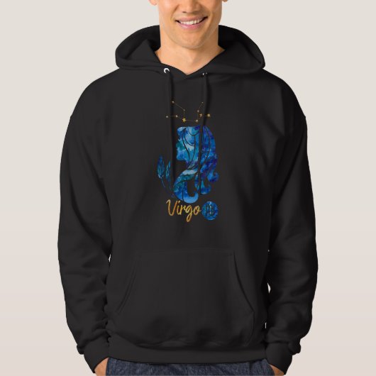 Veste À Capuche Symbole de naissance du virus Zodiac (Devant)