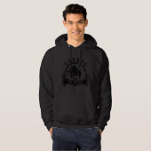 Veste À Capuche Symbole de naissance Taurus Zodiac 1 (Devant entier)