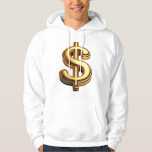 Veste À Capuche Symbole en or de la loi d'attraction
