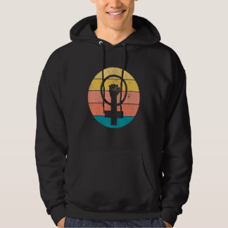Veste À Capuche Symbole féministe Femme Égalité Femme Vers le Fémi
