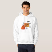 Veste À Capuche SYMBOLE Halloween HEUREUX (Devant entier)