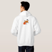 Veste À Capuche SYMBOLE Halloween HEUREUX (Dos entier)