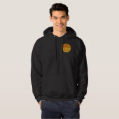 Veste À Capuche Symbole PaKua - or (Devant entier)