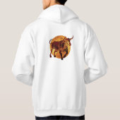 Veste À Capuche SYMBOLE Zodiaque Taurus (Dos)