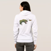 Veste À Capuche T-Rex Dinosaur Boop Tyrannosaurus femmes (Dos entier)