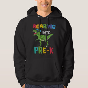 Veste À Capuche T-Rex dinosaure rugissant de rentrée en maternelle