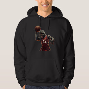 Veste À Capuche T Rex jouant au Basketball Coach Dino Trex Rex Spo