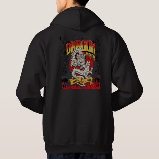 Veste À Capuche T-Shirt (Dos)