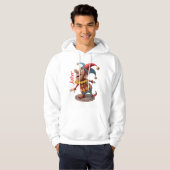 Veste À Capuche T-Shirt à capuche (Devant entier)