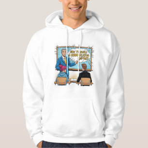 Veste À Capuche T-shirt à capuche Pop Art de bâtisseur d'empire à
