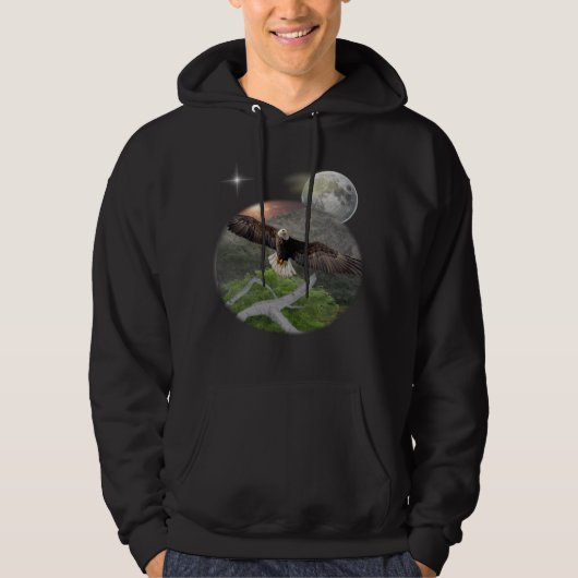 Veste À Capuche T-shirt aigle (Devant)