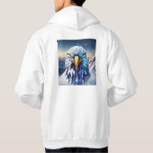 Veste À Capuche T-Shirt Aigle imprimé (Dos)