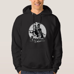 Veste À Capuche T-Shirt avec impression photo Legend Motorcycle
