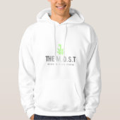 Veste À Capuche T-Shirt(Blanc Classique) (Devant)