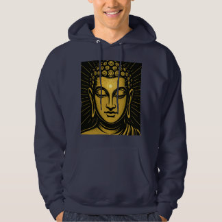 Veste À Capuche T-shirt Bouddha d'or | Éveil spirituel