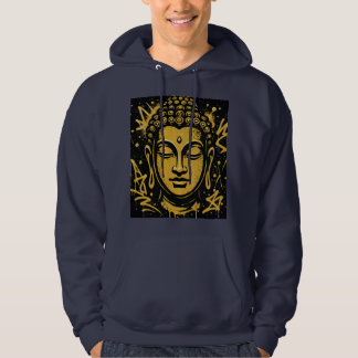 Veste À Capuche T-shirt Bouddha Graffiti urbain