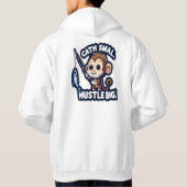 Veste À Capuche T-Shirt Calm Mind Monkey (Dos)